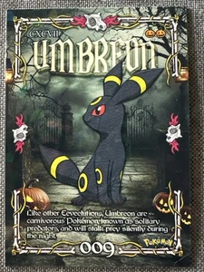 Pokemon Cracked Ice Holo - Prisma Trick or Treat Karten - Umbreon #009 - Bild 1 von 3
