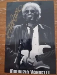 MAURIZIO VANDELLI AUTOGRAFO ORIGINALE STUPENDA FOTO 10 x 15 cm SIGNED EQUIPE 84 - Foto 1 di 10