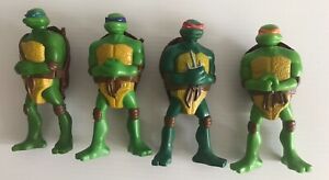 2007 McDonald's TMNT 5" Inch Plastic Teenage Mutant Ninja Turtles Set of 4 