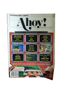 COMMODORE USERS AHOY! AUGUST 1984 --> COMPUTER-MAGAZIN - SELTEN! - Bild 1 von 3