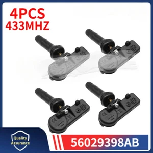 4PC Tire Pressure Monitor Sensor 56029398AB 68241067AA for Voyager Dodge Durango - Picture 1 of 14
