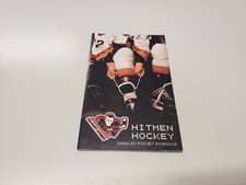 JS15 Calgary Hitmen 2000/01 Minor Hockey Pocket Schedule - Husky/Mohawk/CAA