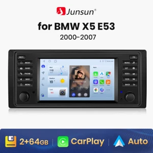 2+64G 7"Android14 Autoradio CarPlay Für BMW E39 X5 E53 GPS Navi DAB+ WIFI BT DSP - Bild 1 von 18
