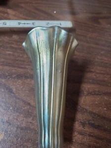 LCT Tiffany Favrile Art Glass Shade 5” h x 3” w - Picture 1 of 8