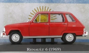 RENAULT 6 - 1969 - red - Atlas 1:43 - Picture 1 of 6