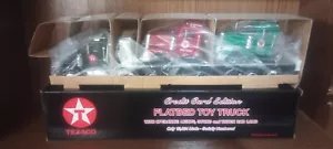 2000 Texaco Credit Car Edition Flatbed Truck With Sound, Lights Load Never Used - Picture 1 of 9