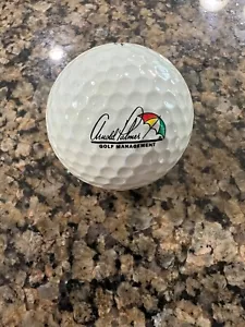 LOGO GOLF BALL-ORIGINALE 2007 ARNOLD PALMER’S GOLF MANAGEMENT-PROV BALL!!️ - Foto 1 di 1