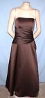 Awesome Chic Alfred Angelo Strapless Special Occasion Dress Size Small (Est 3/4)