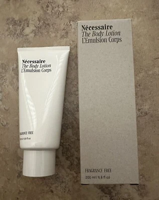 Necessaire The Body Lotion Fragrance Free - 6.8 oz / 200 ml Brand New In Box - Image 1 of 2