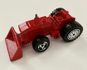 Hot Wheels 1991 M.I. Tractor Vintage; Red; NO Cab Top;Scoop Bucket, Back Hinge - Picture 1 of 6