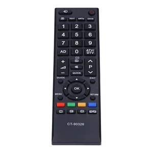 TOSHIBA LCD LED REGZA TÉLÉCOMMANDE CT-90326 CT90326 - Zdjęcie 1 z 4