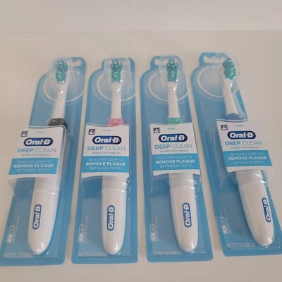 4 ORAL -B - DEEP CLEAN Power Toothbrush including Battery 4 For 22.00 - Image 1 of 3