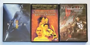 Ninja (versiegelt), hockender Tiger versteckter Drache (gebraucht) & Red Cliff (gebraucht) DVD - Bild 1 von 5