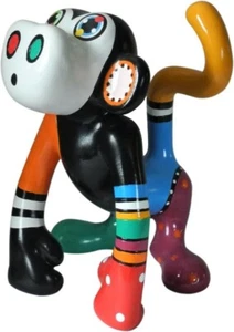 Jacky Zegers Affe Burki XL Pop Art Sammlerst. signiert Skulptur Figur - 20001 F - Picture 1 of 5