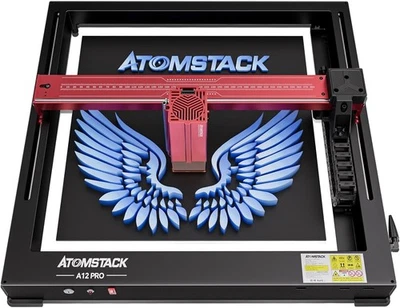 ATOMSTACK A12 Pro Laser Graviermaschine 50W,12W Lasergravur Maschine mit 600mm/s