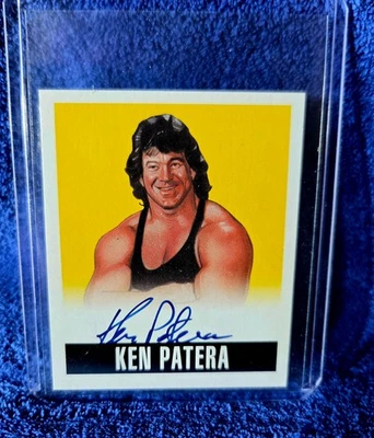 2014 Leaf WWE WWF Ken Patera Lucha Libre Originales 3 de 25 Amarillo Automático Foto 1 de 2