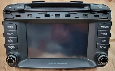 Receptor de rádio Kia Sorento 2016-2018 tela de exibição fabricante de equipamento original 96160-c6300wk - Imagem 1 de 4