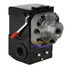 Lefoo 110-150 PSI 4 Port Pressure Switch Air Compressor Control with Unloader