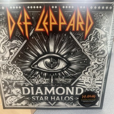 Def Leppard Diamond Star Halos 12" Vinyl Record 2LP Sealed New 180gram - Imagem 1 de 4