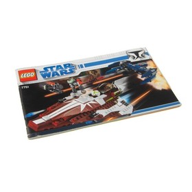 1x LEGO instructions Star Wars booklet B-Stock worn Ahsoka's Starfighter 7751