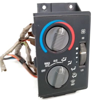 Chevy 1995 1996 1997 S10 Blazer Heater Control Switch GMC Sonoma W26 - Image 1 of 4