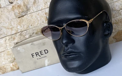 1980-е винтажные солнцезащитные очки Fred Goelette Force 10 коллекция сделано во Франции унисекс - Изображение 1 из 4