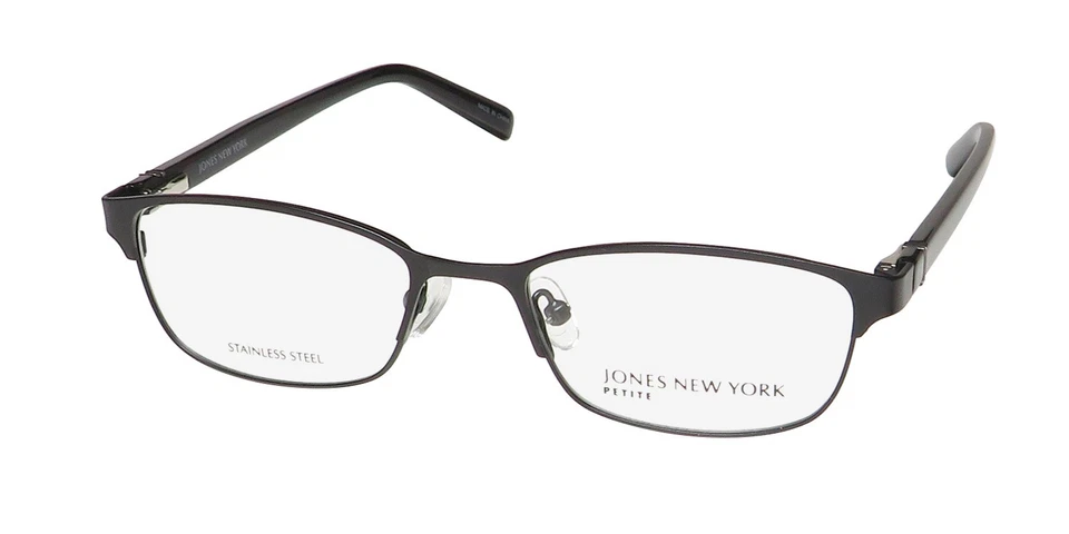 JONES NEW YORK J144 PETITE EYEGLASS FRAME/GLASSES STAINLESS STEEL DURABLE ITEM - Imagem 1 de 1