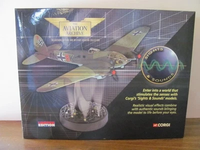 Corgi AA33709 Heinkel He-111 H-14-6N + BK 1/KGr 100 Luftwaffe Vannef Francia 1940 Foto 1 de 4