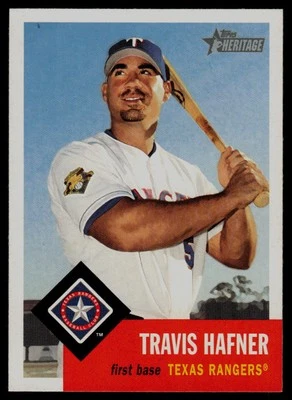 2002 Topps Heritage #302 Travis Hafner Texas Rangers - Image 1 of 2