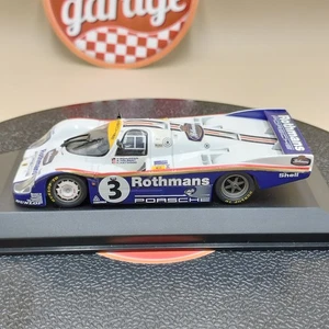 MINICHAMPS 1/43 Porsche 956 L 1st LeMans 1983 Schuppan/Holbert 430836503 White - Picture 1 of 13