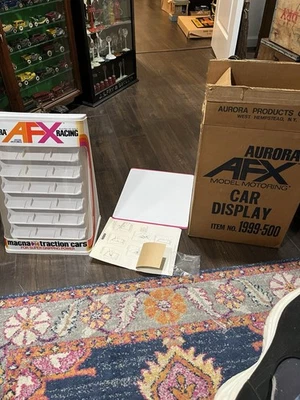 Aurora Original AFX Dealers Display Case New Old Stock - Image 1 of 3