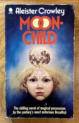 Moonchild by Aleister Crowley - VG vintage 1979 horror/occult pb, scarce cover - Imagem 1 de 4
