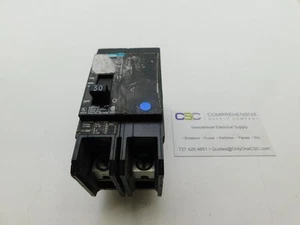 BQD230-SIEMENS 30A AMP 2P POLO 14kA@480Y/277V BULLONE SU INTERRUTTORE NERO - DIFETTO DI RICOGNIZIONE - Foto 1 di 6