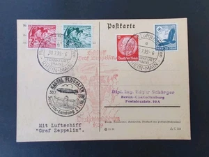 DR MI. 532 Graf Zeppelin + ZuF als MiF Deutschlandfahrt 1939 - Bild 1 von 3