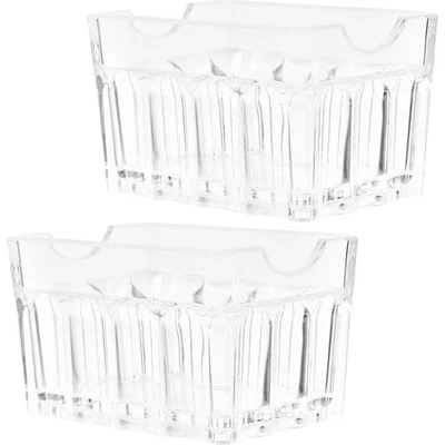  2 pezzi per sacca da tè per sacca da tè box da tè trasparente Organizzatore - Immagine 1 di 4