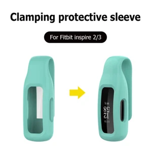 Cover Clip Case Muszla ochronna do Fitbit Inspire3 / Inspire2 / Ace3 (ciemnozielona) - Zdjęcie 1 z 9
