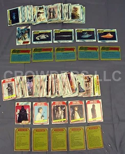 Star Wars Empire Strikes Back Topps Picture Card Series I & II 1980 Incomplete  - Picture 1 of 3