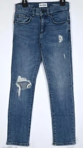 DL1961 Jeans Boys Youth Sz 8 Skinny Hawke Stretch Distressed Blue medium wash - Picture 1 of 8