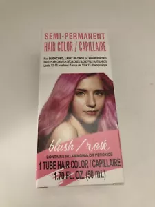 New Hair COLOR Colorful SEMI-Permanent. NO Ammonia/Peroxide Blush/ROSE SHIPN24HR - Picture 1 of 12
