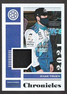 2021 CHRONICLES RACING SWATCHES RYAN TRUEX BLOWOUT ON NASCAR