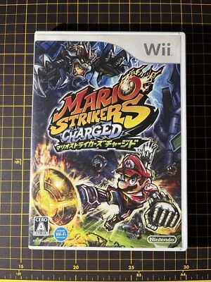 Mario Strikers Charged Nintendo Wii W/Manual Complete Japan 🇯🇵 - Image 1 of 3