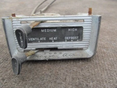 1953 Ford Crestline Customline нагреватель выключатель размораживания FoMoCo - Изображение 1 из 4