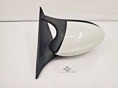 ✅08-13 Espejo plegable térmico lado conductor izquierdo BMW E92 E93 M3 OEM BMW E92 E93 M3 blanco sin vidrio Foto 1 de 4