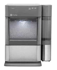 GE Profile Opal 2.0 Silver Stainless Countertop Nugget Ice Maker SideTank Bundle - Picture 1 of 3