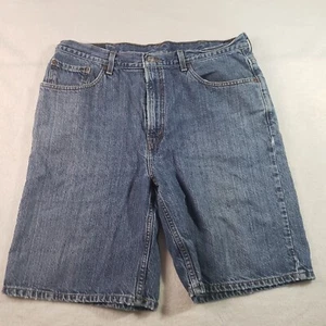 Levi's Sz 38 505 Men's Vintage Denim Shorts Jorts Medium Wash - Picture 1 of 9