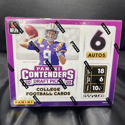 2020 Panini Contenders Draft Picks Football Hobby Box. - Image 1 of 4