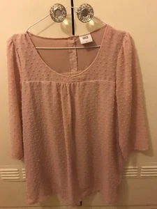 Ladies Mamalicious Dusky Pink Maternity Top Size S - Picture 1 of 5