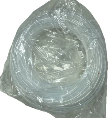 Rollo de tubo de plástico ID de 3/16" OD 1/8" 92,5 pies de largo Foto 1 de 2