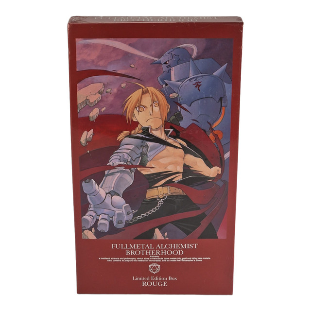 Fullmetal Alchemist Brotherhood 2009 Episodes 15-30 TAIWAN 4-DVD BOX SET  LIMITED