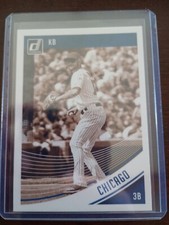 2018 Donruss Black And White Variation #183 Kris Bryant Chicago Cubs
